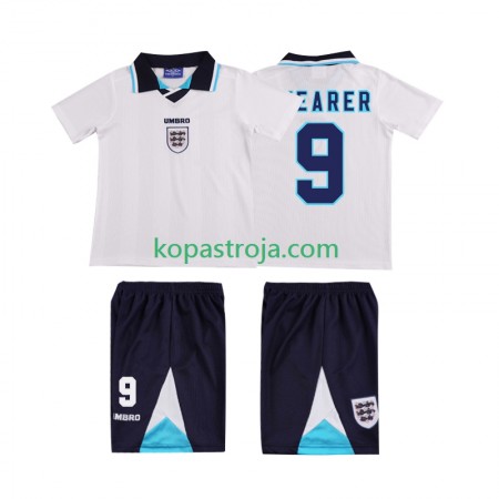 Billiga Fotbollströjor England SHEARER 9 Retro Barn Hemma tröja 1996 Kortärmad